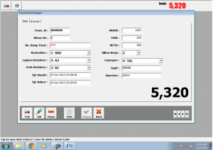 software jembatan timbang